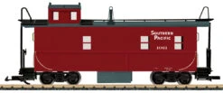 LGB 42793 G Gauge Red Caboose Undecorated With Decal Lettering For 5 Railroads -Alas Train Model Shop lgb 42793 g gauge red caboose undecorated with decal lettering for 5 railroads 2