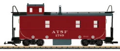 LGB 42793 G Gauge Red Caboose Undecorated With Decal Lettering For 5 Railroads -Alas Train Model Shop lgb 42793 g gauge red caboose undecorated with decal lettering for 5 railroads 3
