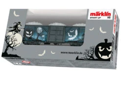 Märklin Start Up 44232 HO Scale Glow In The Dark Halloween Freight Car 5 Märklin Start Up 44232 HO Scale Glow In The Dark Halloween Freight Car -Alas Train Model Shop marklin start up 44232 ho scale glow in the dark halloween freight car 2