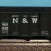 Roundhouse 1490 HO Scale 3 Bay Ribside Open Hopper Kit Norfolk & Western - NOS