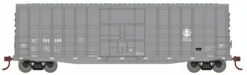 Roundhouse 88088 HO Scale 50' Waffle High Cube Boxcar Illinois Central IC 581127