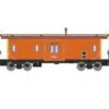 Roundhouse 90198 HO Scale Bay Window Caboose Milwuakee Road MILW 992217