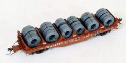 Tangent 1401 HO Scale Banded Coil Steel Loads 8 Pack Sizes: 62" X 36" -Alas Train Model Shop tangent 1401 ho scale banded coil steel loads 8 pack sizes 62 x 36 3 cb6de336 889f 443b b9c3 17f673f7107d