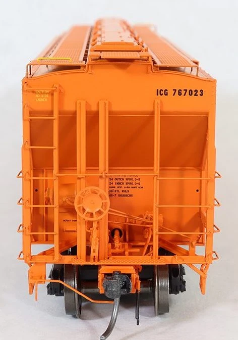 Tangent Scale Models 11241PS 4750 Covered Hopper Illinois Central Gulf ICG #'s Vary 2 Tangent Scale Models 11241PS 4750 Covered Hopper Illinois Central Gulf ICG #'s Vary - Image 2
