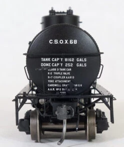 Tangent Scale Models 19024 GA 1917-design 8000 Gal Tank Car Cites Service CSOX -Alas Train Model Shop tangent scale models 19024 ga 1917 design 8000 gal tank car cites service csox 3