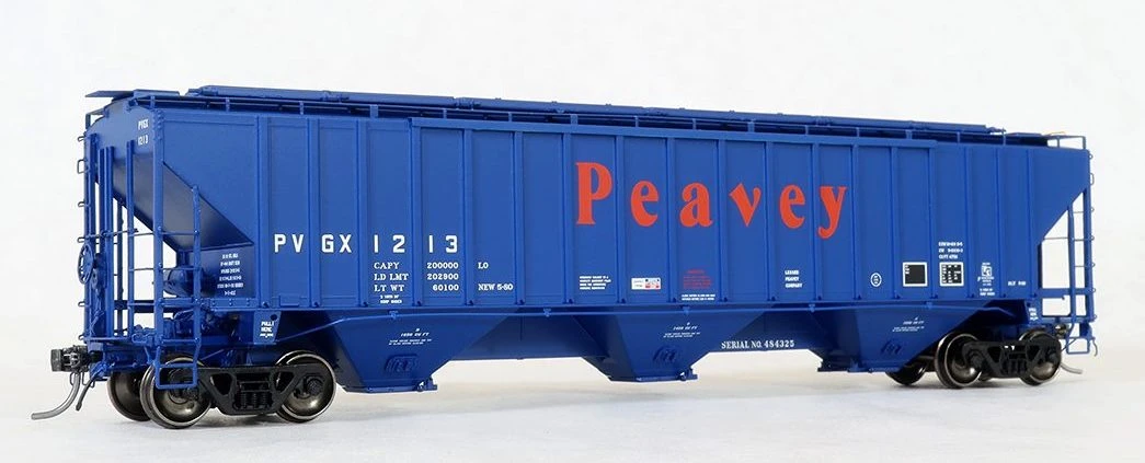 Tangent Scale Models 20064 PS 4750 Covered Hopper Peavey PVGX #'s Vary 1 Tangent Scale Models 20064 PS 4750 Covered Hopper Peavey PVGX #'s Vary