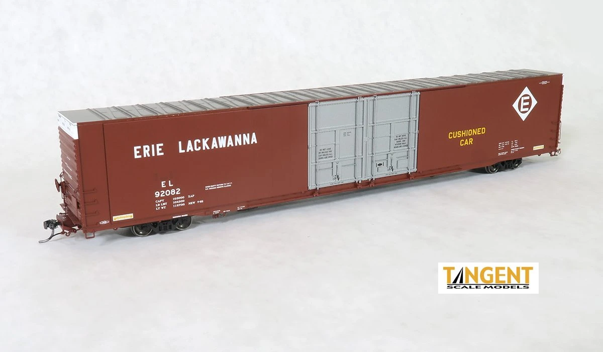 Tangent Scale Models 25025-02 HO Scale 86' Auto Parts Boxcar Erie Lackawanna EL 92010 1 Tangent Scale Models 25025-02 HO Scale 86' Auto Parts Boxcar Erie Lackawanna EL 92010