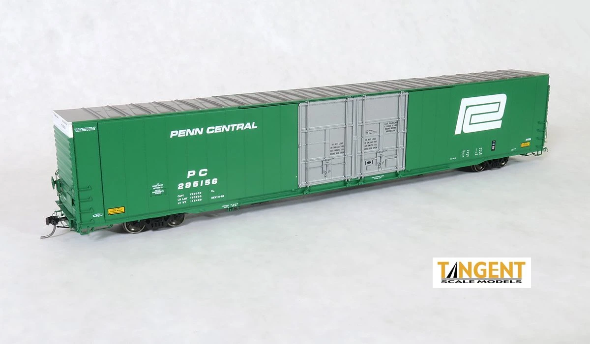 Tangent Scale Models 25027-02 HO Scale 86' Auto Parts Boxcar Penn Central PC 295140 1 Tangent Scale Models 25027-02 HO Scale 86' Auto Parts Boxcar Penn Central PC 295140