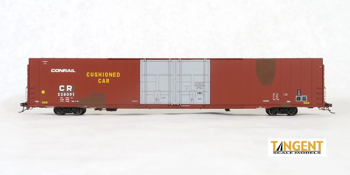 Tangent Scale Models 25029-01 HO Scale Greenville 86' Auto Parts Boxcar Conrail Ex-PRR CR 238091 2 Tangent Scale Models 25029-01 HO Scale Greenville 86' Auto Parts Boxcar Conrail Ex-PRR CR 238091 - Image 2
