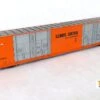 Tangent Scale Models 25519-02 HO Scale 86' Quad Door Auto Parts Boxcar Illinois Central IC 680039