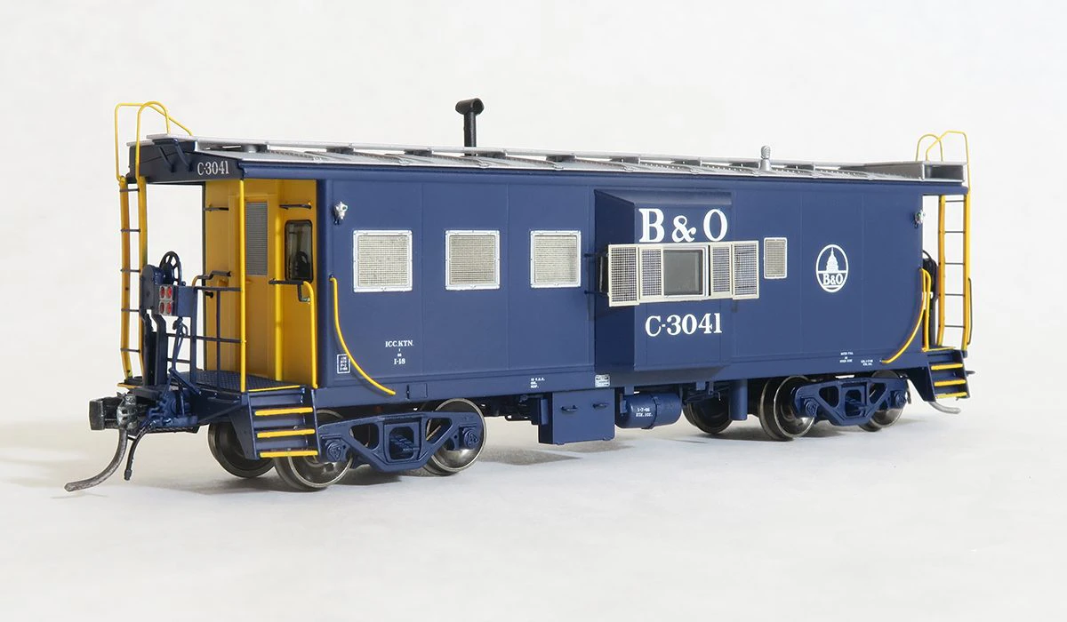 Tangent Scale Models 60010-07 HO Scale ICC B&O I-18 Caboose Baltimore And Ohio (1968+ Era) B&O C-300 1 Tangent Scale Models 60010-07 HO Scale ICC B&O I-18 Caboose Baltimore And Ohio (1968+ Era) B&O C-300