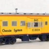 Tangent Scale Models 60028-01 HO Scale ICC B&O I-18 Caboose Chessie System (Raceland 1979+) B&O C-30