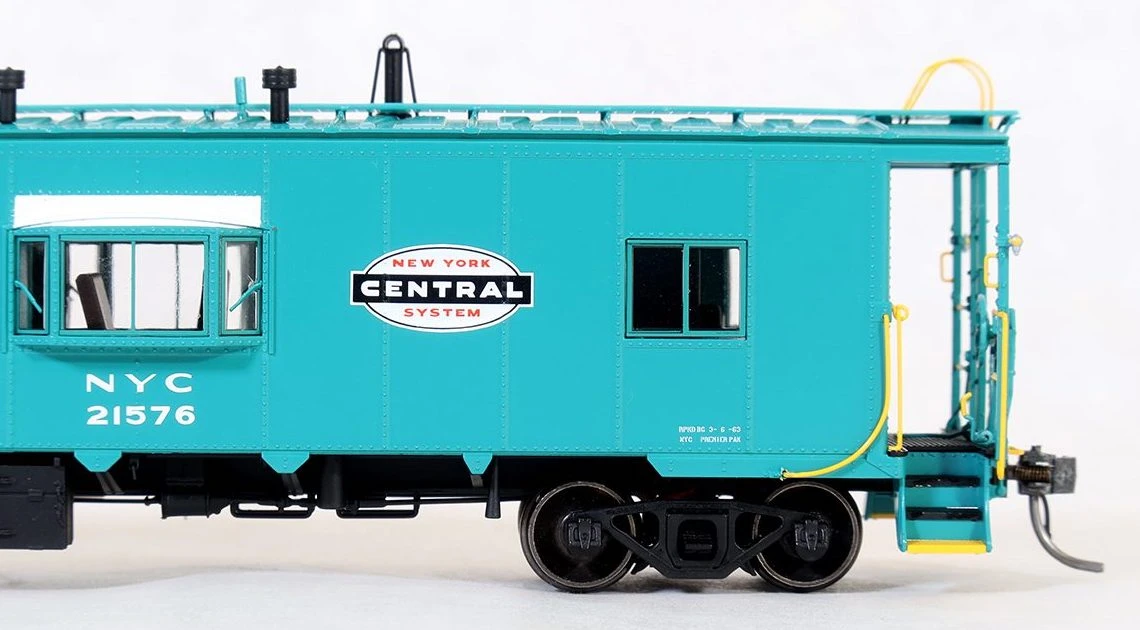 Tangent Scale Models 60123 SLCC Bay Window Caboose New York Central "1963 Green" NYC 2 Tangent Scale Models 60123 SLCC Bay Window Caboose New York Central "1963 Green" NYC - Image 2