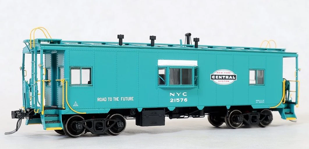 Tangent Scale Models 60123 SLCC Bay Window Caboose New York Central "1963 Green" NYC 1 Tangent Scale Models 60123 SLCC Bay Window Caboose New York Central "1963 Green" NYC