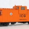 Tangent Scale Models 60213-01 IC Centralia Steel Wide Vision Caboose "Simplified 1987+" ICG 199431
