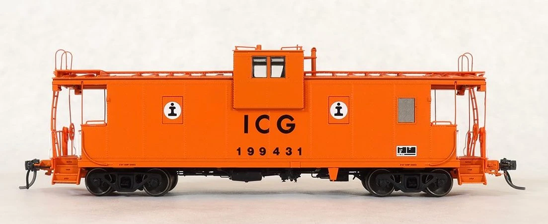 Tangent Scale Models 60213-01 IC Centralia Steel Wide Vision Caboose "Simplified 1987+" ICG 199431 2 Tangent Scale Models 60213-01 IC Centralia Steel Wide Vision Caboose "Simplified 1987+" ICG 199431 - Image 2