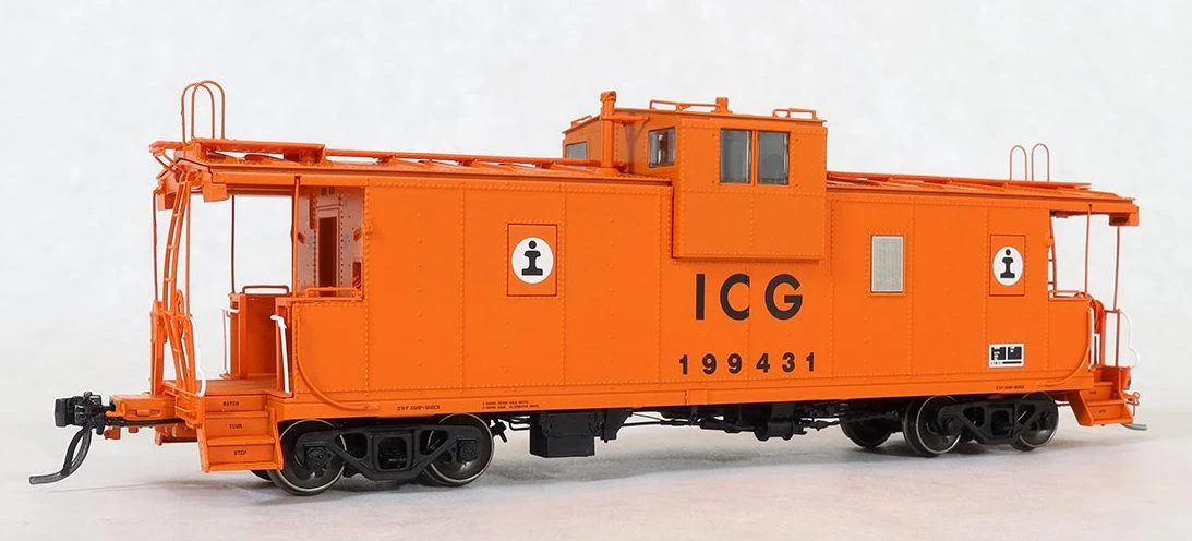 Tangent Scale Models 60213-01 IC Centralia Steel Wide Vision Caboose "Simplified 1987+" ICG 199431 1 Tangent Scale Models 60213-01 IC Centralia Steel Wide Vision Caboose "Simplified 1987+" ICG 199431