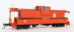 Tangent Scale Models 60215-01 IC Centralia Steel Wide Vision Caboose Chicago Missouri & Western CM&W