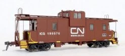 Tangent Scale Models 60219-01 IC Centralia Steel Wide Vision Caboose Canadian National CN 199579